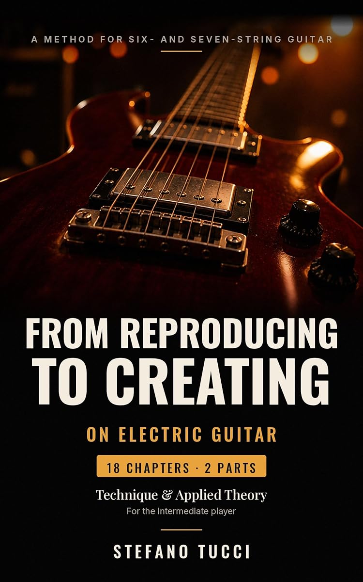 From Reproducing to Creating on Electric Guitar – book cover